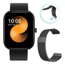 Smart Watch Digital Mulher Homem Compativel iPhone 14 Pro Ma