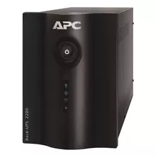 Nobreak Apc Back Ups 2200va/1360w Senoidal Bivolt Saída 127v Cor Preto