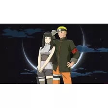 Painel Em Lona Naruto E Hinata 2,00x1,40mt