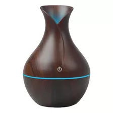 Humidificador De Aire Difusor Cuello Largo Madera Oscuro Humidificador Ultrasonico Aromatico Qatarshop Difusor De Aromas Humidificadores Aromaterapia Qatar