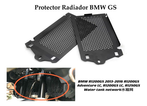 Protector De Radiador. Para Bmw R1250gs Y 1200gs Foto 4