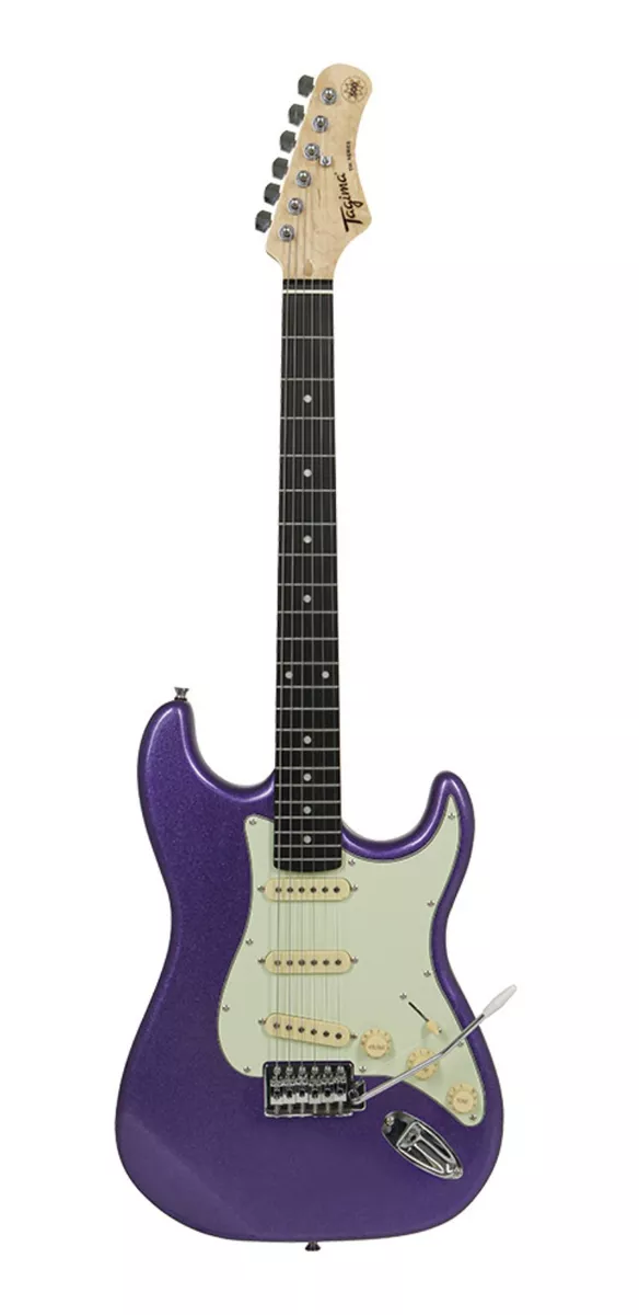 Guitarra Elétrica Tagima Tw Series Tg-500 De  Tília Metallic Purple Com Diapasão De Madeira Técnica
