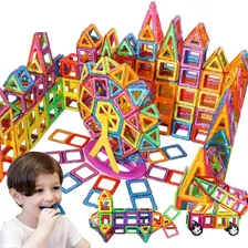 184pcs Juguetes Para Niños Para Construir Bloques Magnéticos