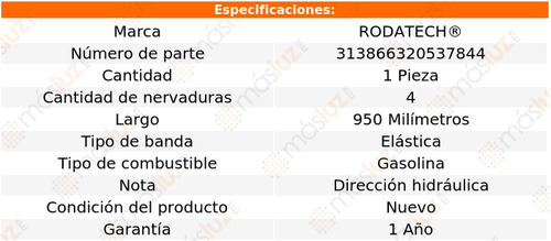 1- Banda Accesorios Nitro 4.0l V6 2007/2009 Rodatech Foto 2