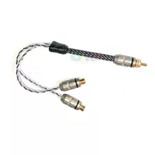 Cable Rca Y Griega 2 Hembras 1 Macho 100%cobre Treo Tr-y2f1m