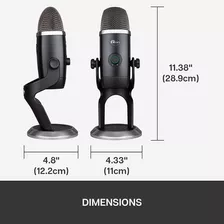 Microfono Blue Yeti X Usb Microfono Profesional