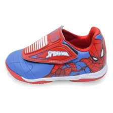 Chuteira Infantil Marvel Homem Aranha Indoor Futsal Herois