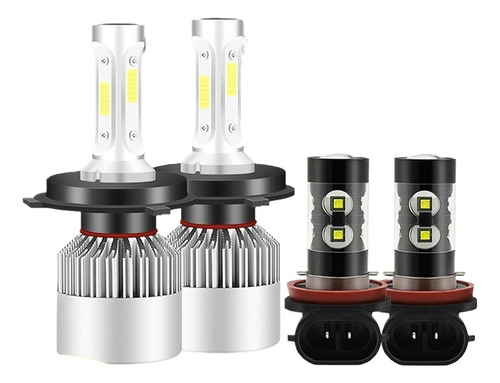 Kit De Faros Led Auto 16000lm 120w Para Nissan Csp Chips NISSAN Pick-Up