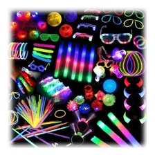 Combo Cotillon 100% Luz + Carioca Fluor 215 Art 100 Personas