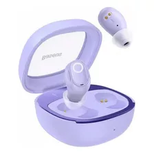 Baseus Audifono Bluetooth Bowiewm02plus Para iPhone, Android Color Violeta