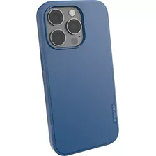 Funda Lisa Para iPhone 14 Pro Ligera Y Protectora Color Azul