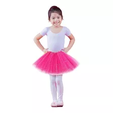 Tutu Para Niña Falda Ballerina Unicornio Danza Eventos