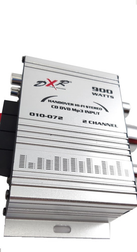 Amplificador Gris  900w Dxr Mini 2 Canales 010-072