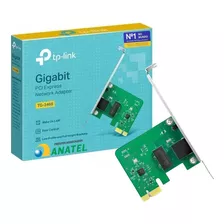 Placa Rede Tp-link Tg-3468 Pci Express Gigabit 10/100/1000