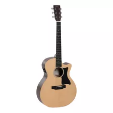 Guitarra Electroacústica Marca Sigma Modelo Grand Om 