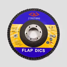 Disco Lámina Grit 120 4 1/2 115mm Flap Disc X 10 Unidades