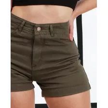 Short Mom De Mujer Talles Grandes Especiales Rígidos