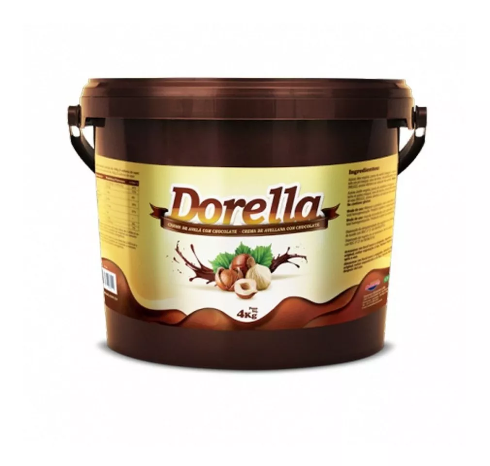 Dorella 4 Kg - Creme De Avelã Com Chocolate - Não Nutella