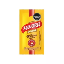 Mostaza Savora Individual Caja X 196 Uds X 8 Grs