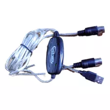 Cable Midi Usb 2 Midis