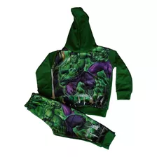 Conjunto De Moletom Hulk Infantil Moletom Menino