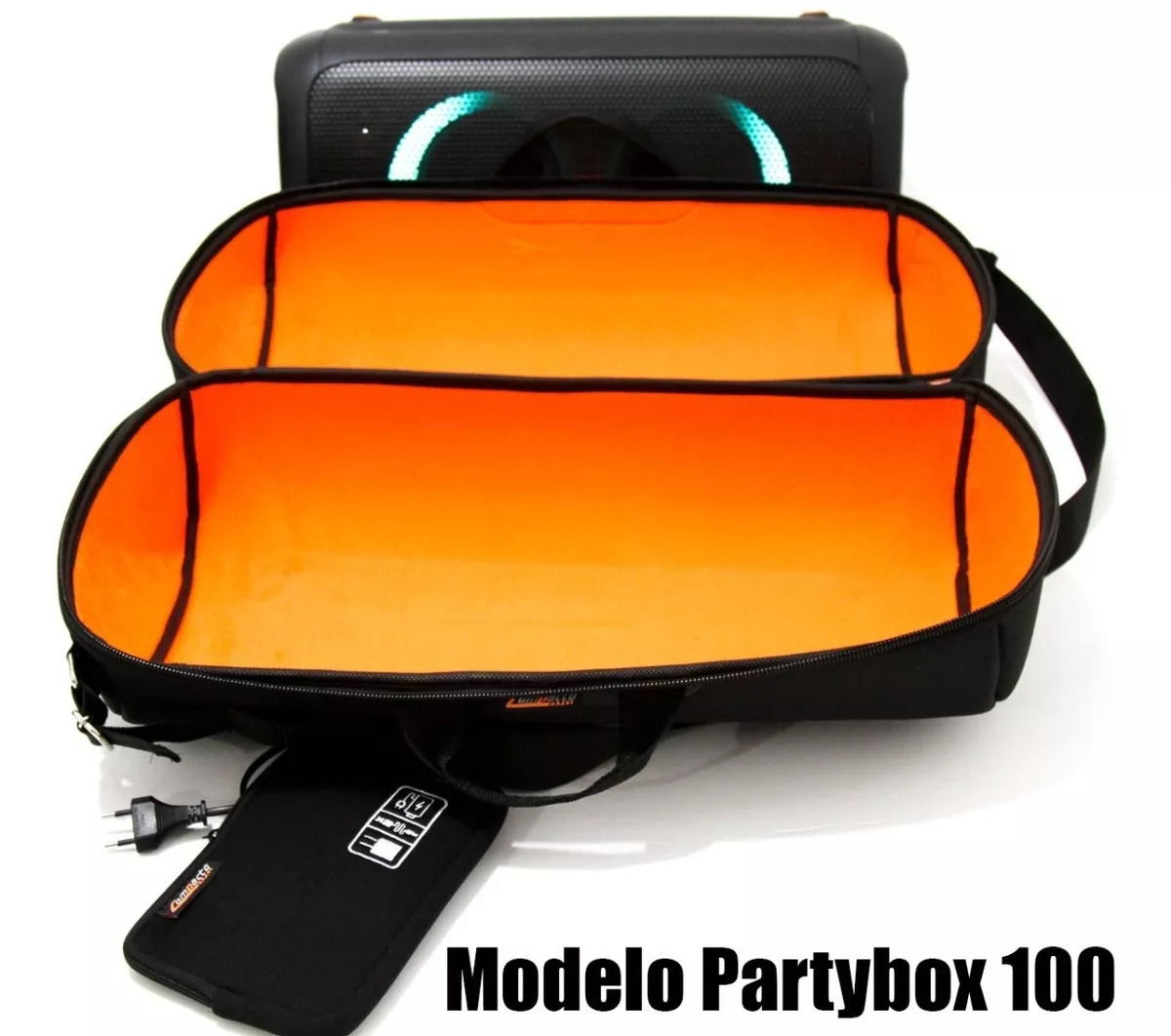 Case Capa Bag Jbl Partybox 100 A Prova D´agua 100% Top+etj