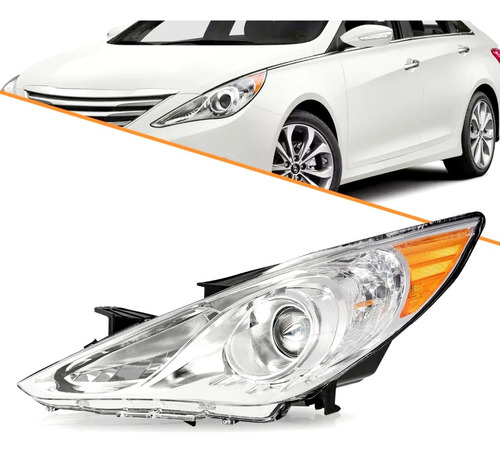 2011-2012-2013-2014 Hyundai Sonata Faro Foco Unidad Nueva Lh Foto 3