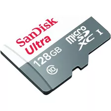 Tarjeta De Memoria Micro Sd Sandisk Ultra De 128 Gb