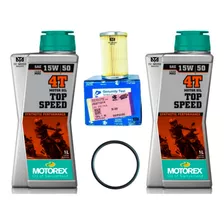 Combo Aceite Top Speed 15w50 + Filtro Aceite Bajaj + Oring