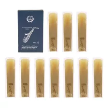 2 Pack Profesion / 10pcs Saxophone Reeds Sax Repuestos