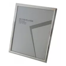 Portarretrato Silver Plated Boda Doble Posicion 20 X 25 Cm Color Plateado Liso