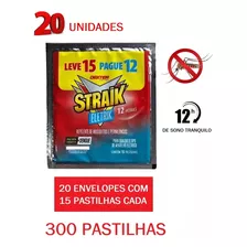 Refil Repelente Elétrico Straik Pernilongos 300 Pastilhas