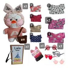 Peluche Pato Lalafanfan Tik Tok Mystery Box Con Accesorios!