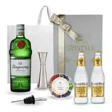 Box Regalo Tanqueray Gin + Jigger Especias Vertidor Tónicas