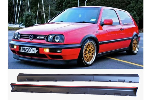 Estribos Spoilers Laterales Jetta A3 Tipo Original 1993 1999 Foto 2