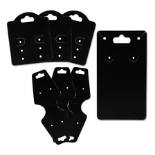 300 Tags Para Brincos Pulseiras E Correntes Kit Completo Cor Preto