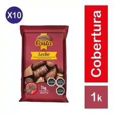 Pack 10 - Costa Cobertura Leche 1kg