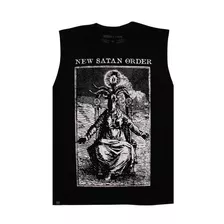 Playera Sin Mangas Logo New Satan Order /kingmonster