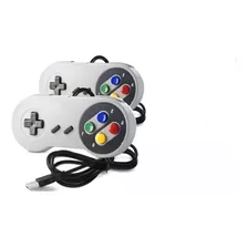 Kit 25 Controles Nintendo Usb Snes Pc Tv Box Game Retrô
