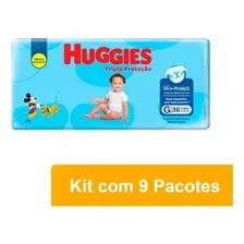 Fralda Descartável Huggies Tripla Proteção Mega Tamanho G - 