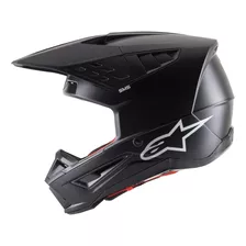 Alpinestars -l S-m5 Casco Sólido - Negro Mate (l)