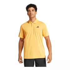 Polo adidas Tennis Club 3 Stripes Hombre Amarillo