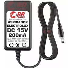 Carregador P/ Ergorapido 15v 200mah Compativel Com Eletrolux