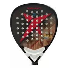 Paleta Padel Paddle Drop Shot Importada Pacific Black + Reg!