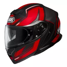 Capacete Shoei Neotec 3 Grasp Tc-1 Preto Vermelho @#