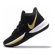 Tenis Nike Kyrie 5 Negro C/ Dorado