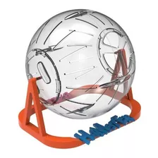 Globo De Exercicio Para Hamster Ball Pequeno 13cm Cor Laranja