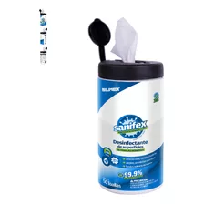 Desinfectante Sanitizante En Toallitas, Caja Con 50 Sanifex 