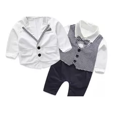 Traje Bautizo Niño 7-12 Meses