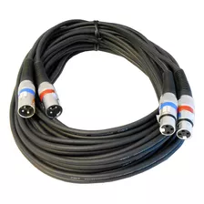 Cables De Audio Balanceados Tm Adc203j 33ft 17awg Dual (xlrf